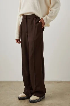 Alta Espresso Brown Trousers