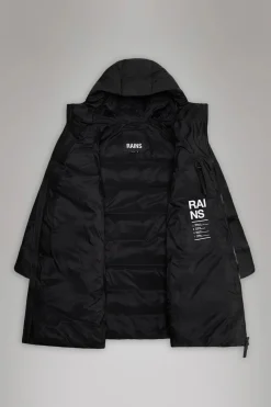 Alta Long Puffer Jacket in Swamp