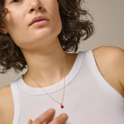 Amore Red Heart Necklace