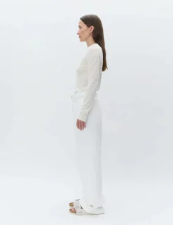 Annabelle Ivory Merino Top