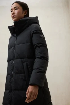 Aranda Black Puffer Coat