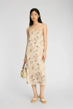 Barika Print Nature Slip Dress