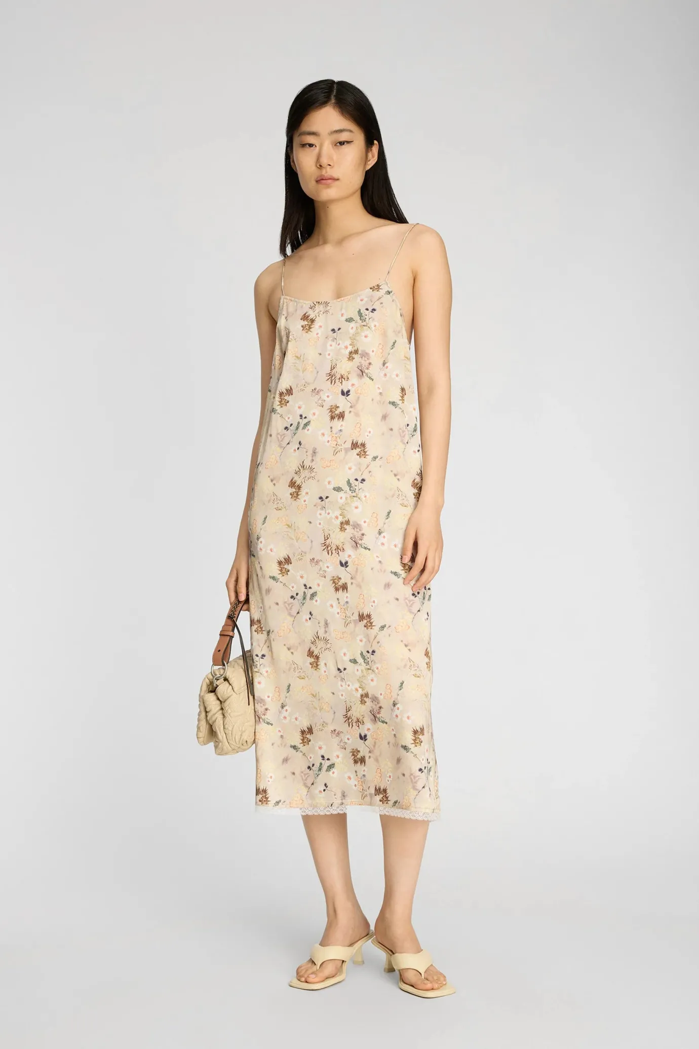 Barika Print Nature Slip Dress