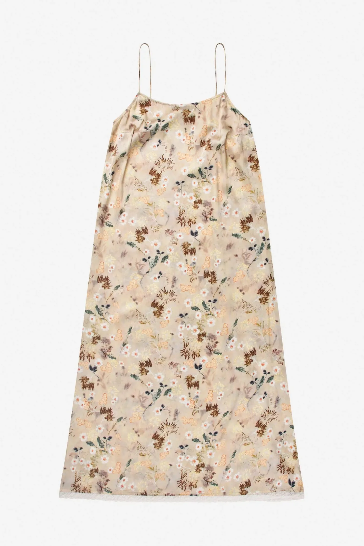 Barika Print Nature Slip Dress