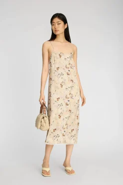 Barika Print Nature Slip Dress