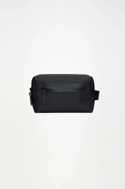 Beige Two zip Washbag