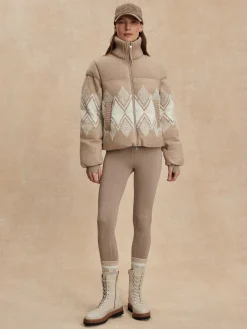 Belinda Knit Light Taupe Puffer