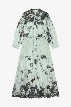 Bernadette Mint Print Dress