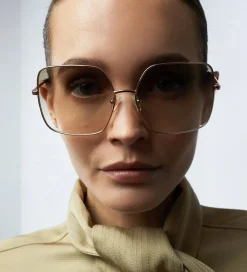 Billie Rose Gold Sunglass Readers