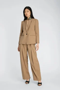 Bineeta Camel Blazer