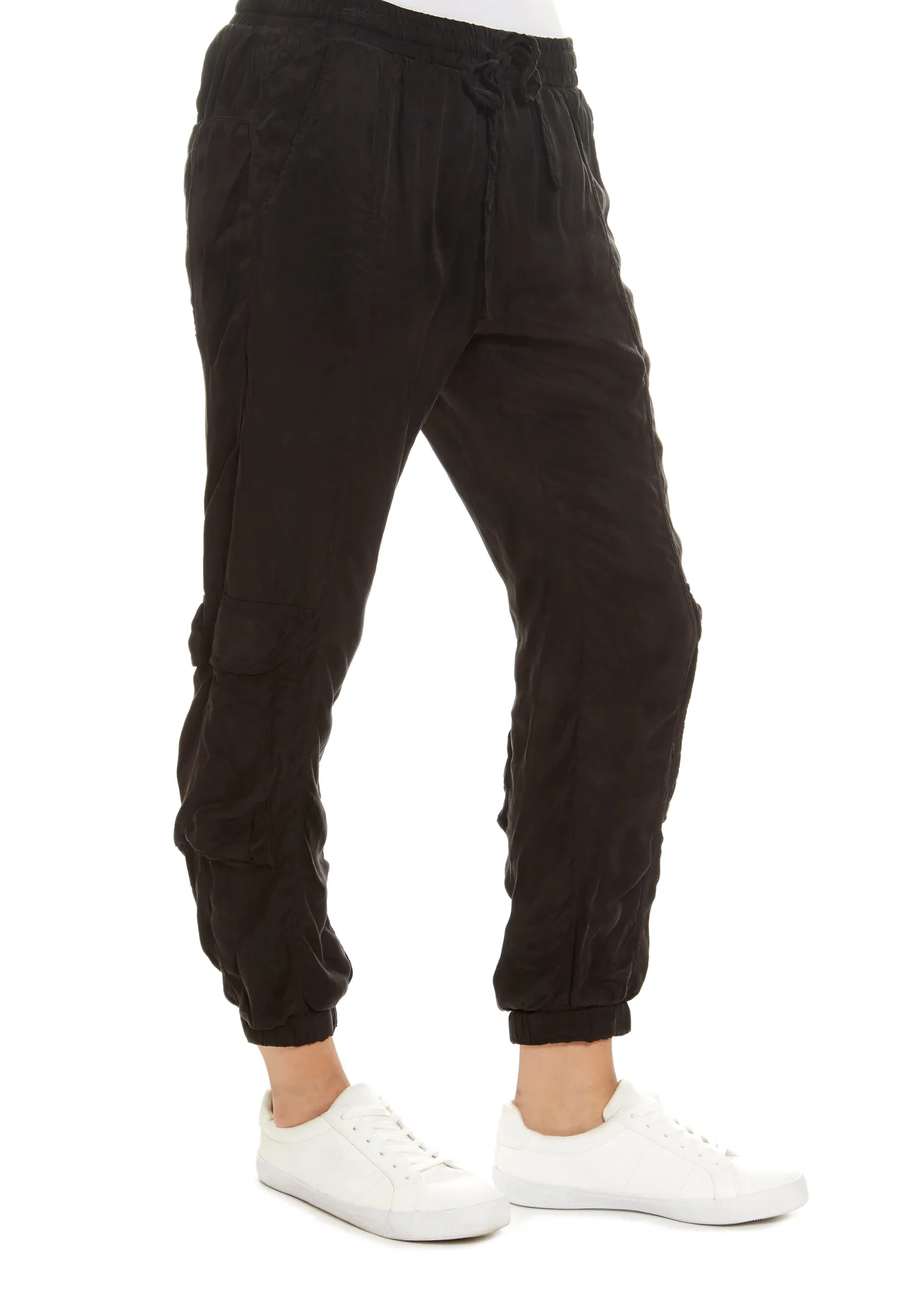 Black 'Cargo Pull On' Pants