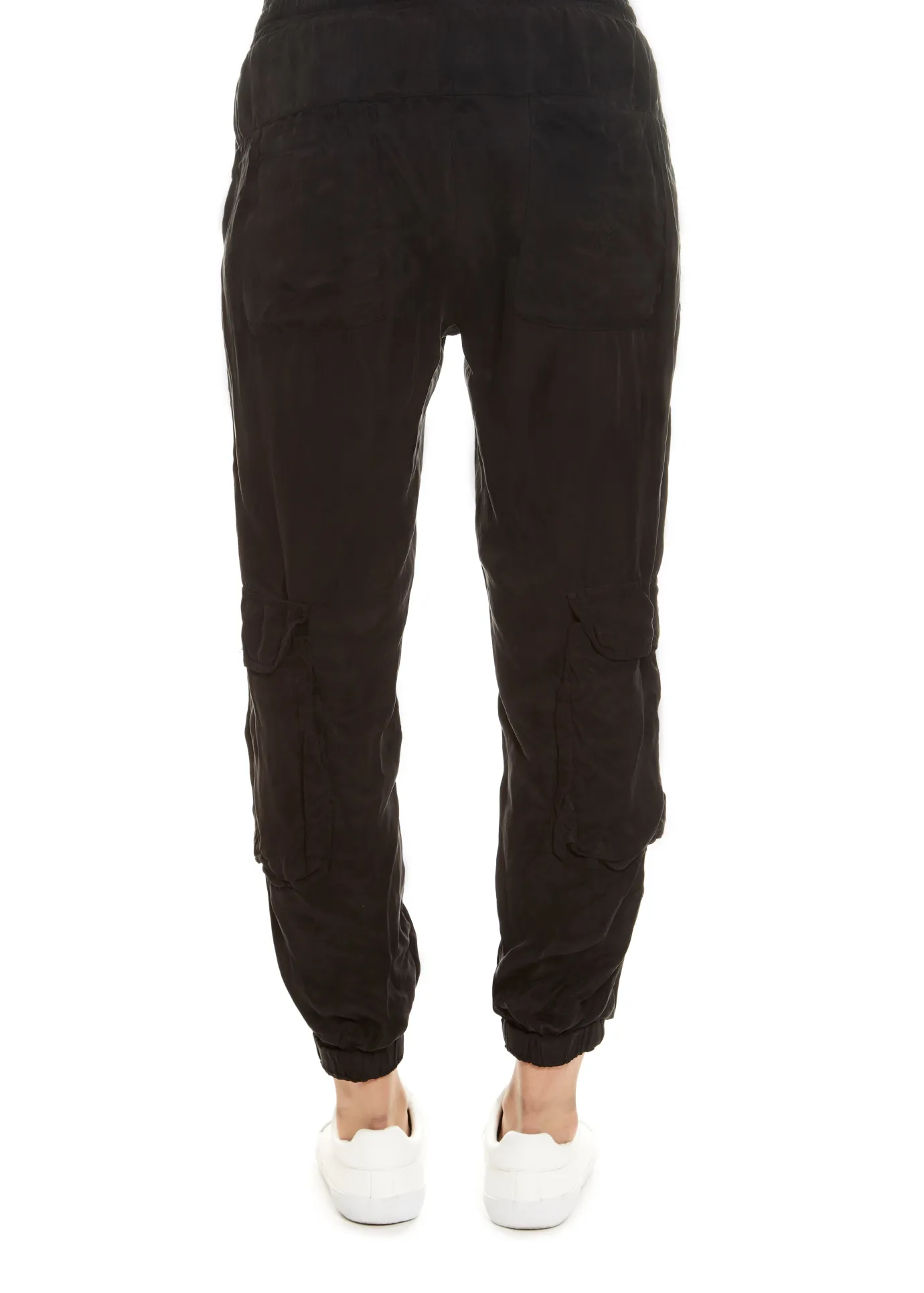Black 'Cargo Pull On' Pants