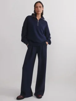 Black Extra Wide Leg Pant 32