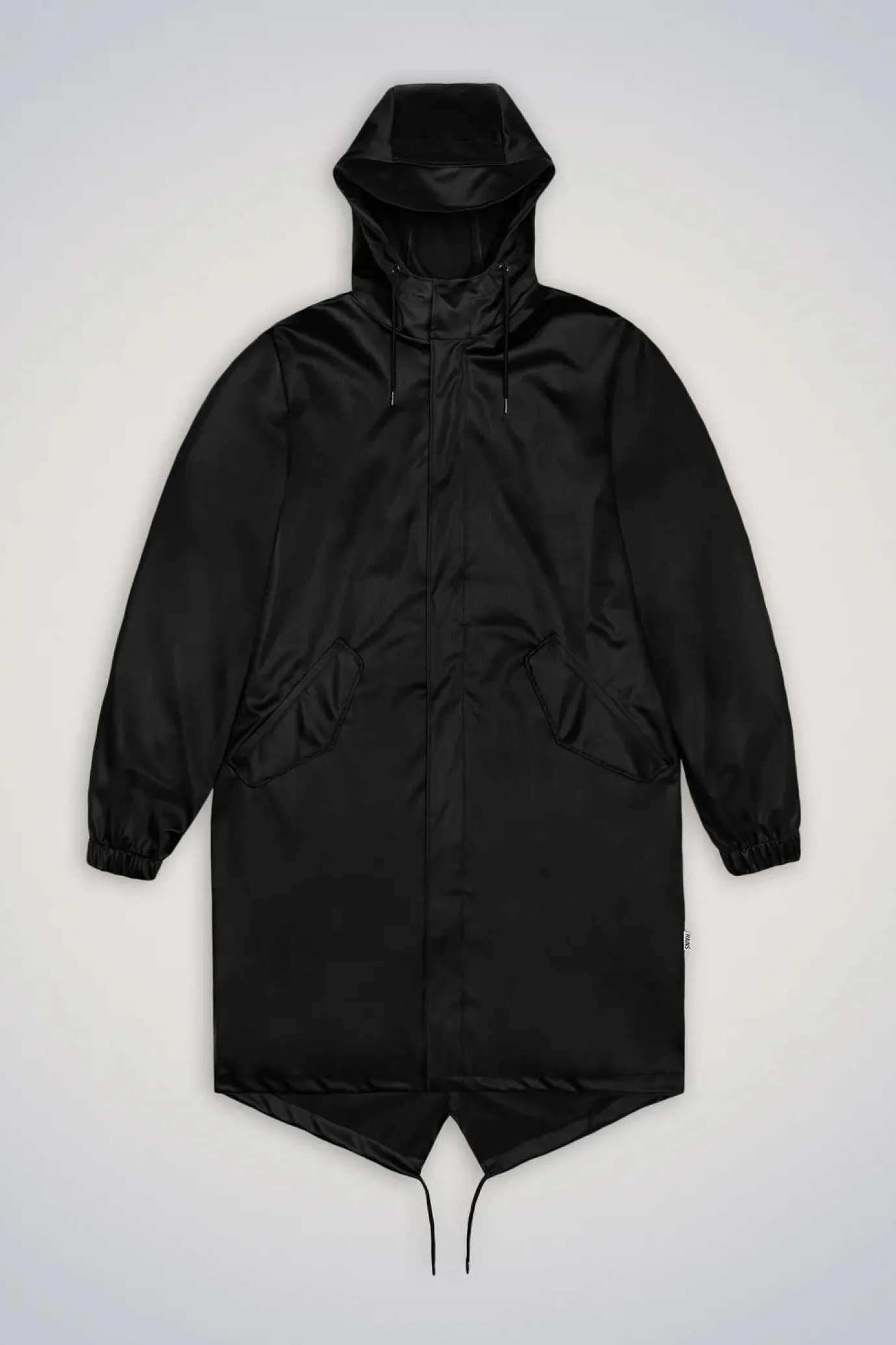 Black Fishtail Parka