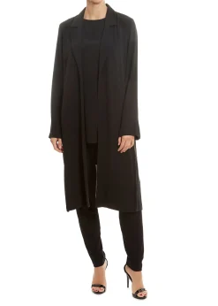 Black 'Notch Collar' Jacket