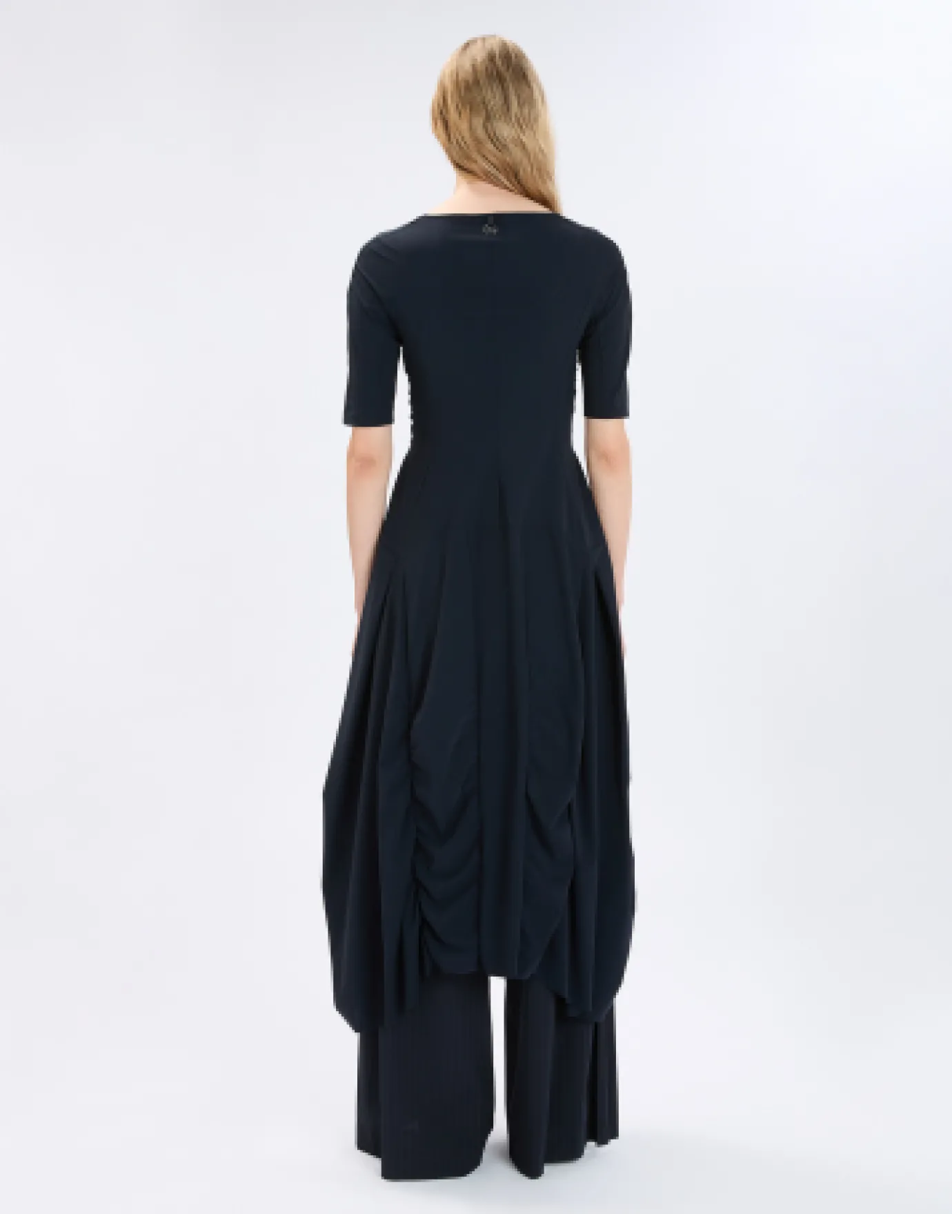 Black On Top Short Sleeved Dress