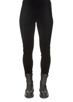 Black Velvet Leggings