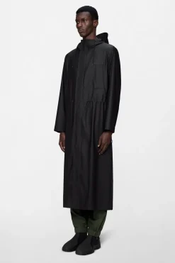 Bold Black Longest Jacket