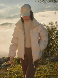 Brackley Cord Birch Puffer Jacket