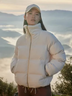 Brackley Cord Birch Puffer Jacket