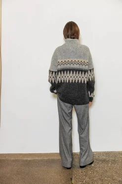 Cambria Grey Knit Jumper