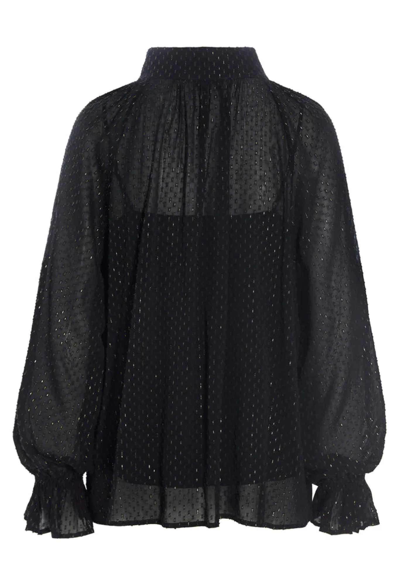 Cassisa Blouse In Lurex Black