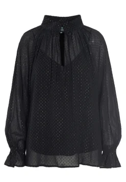 Cassisa Blouse In Lurex Black