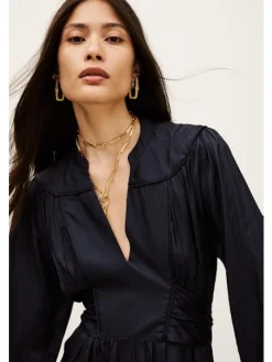 Celia Encre Navy Dress