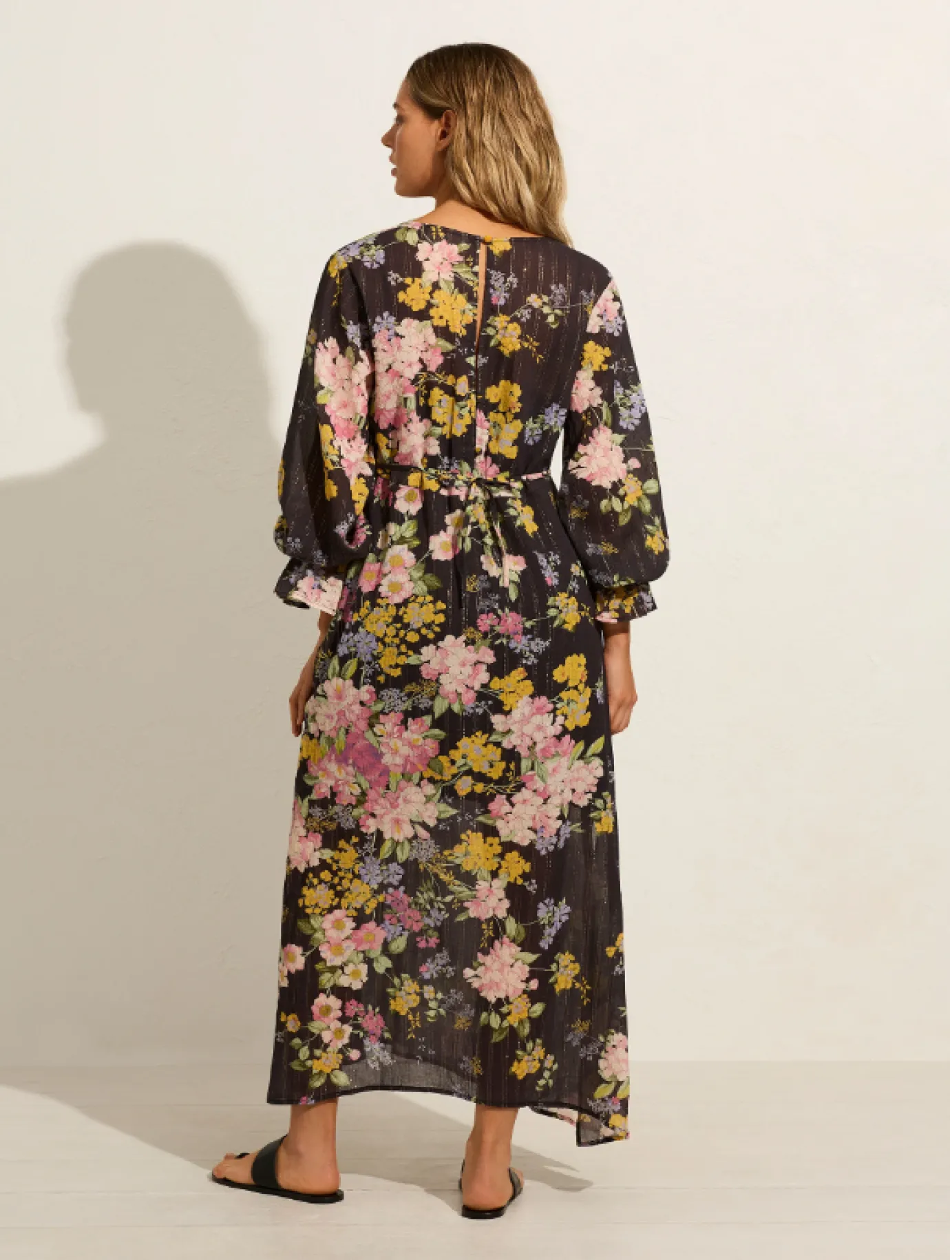 Charlotte Charcoal Maxi Dress