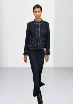 Chili Denim Wool Jacket