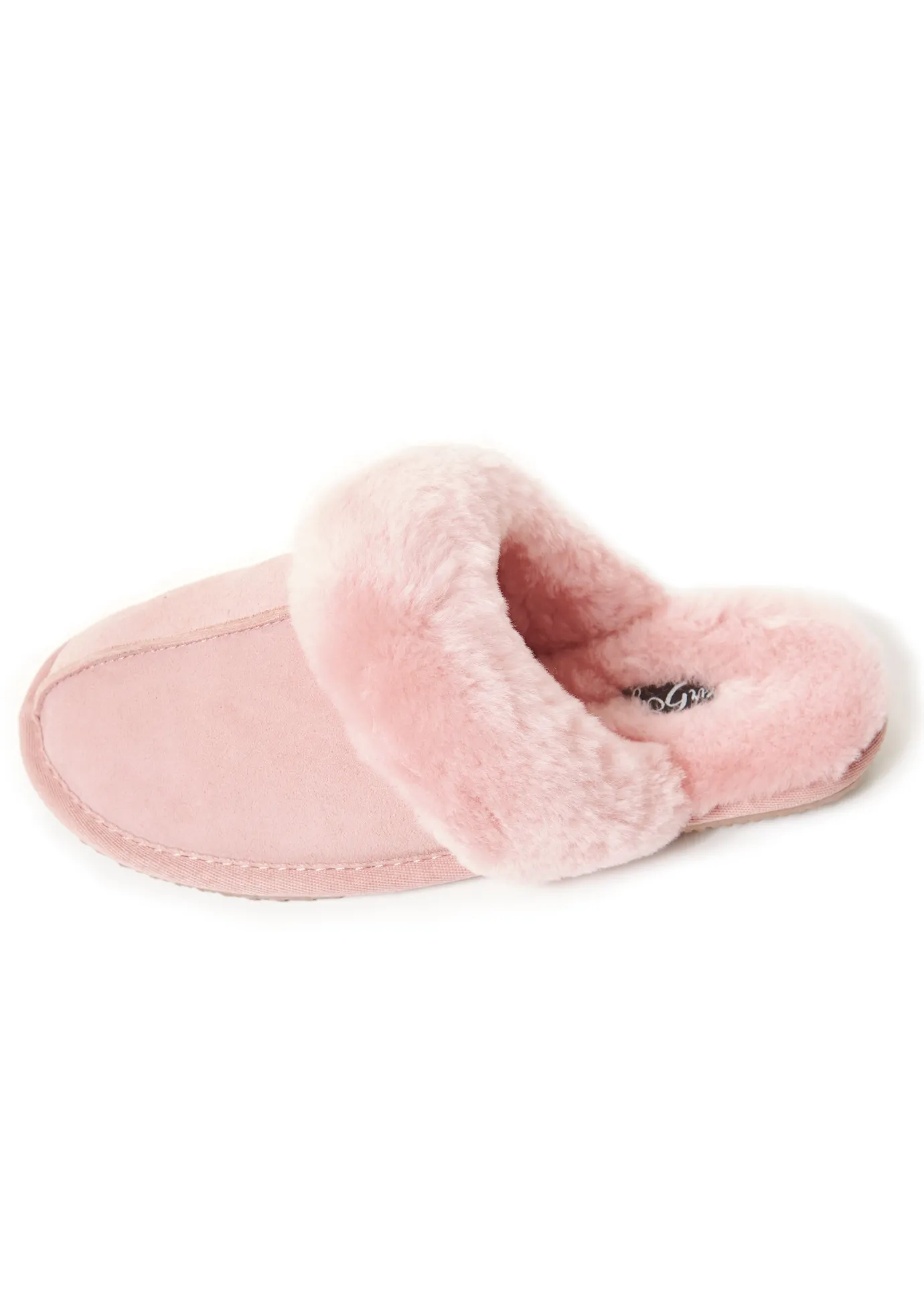 Classic Baby Pink Sheepskin Slippers