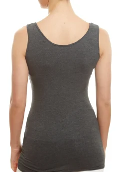 Dark Grey Marl 'Tulip' Vest