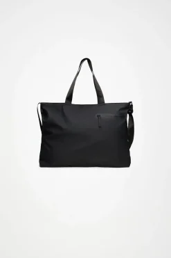Dash Black Messenger Tote Bag