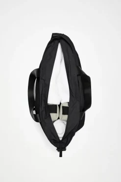 Dash Black Messenger Tote Bag