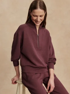 Davidson Sassafras Zip Top Sweat