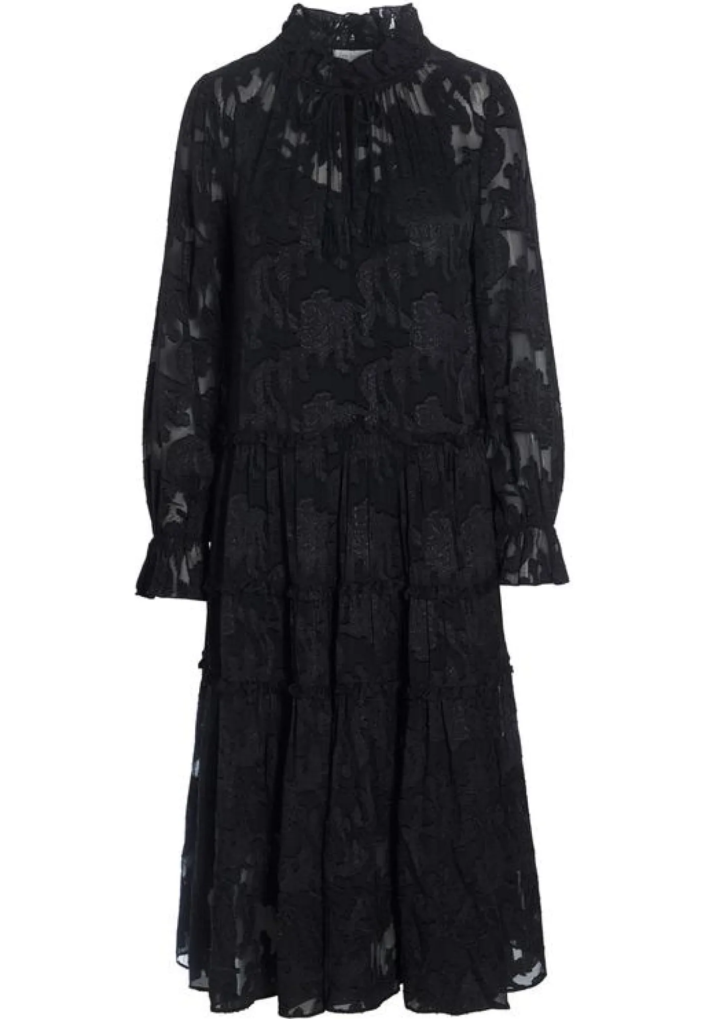 Dea Kudibal Viola 'Black Ruffle Dress'