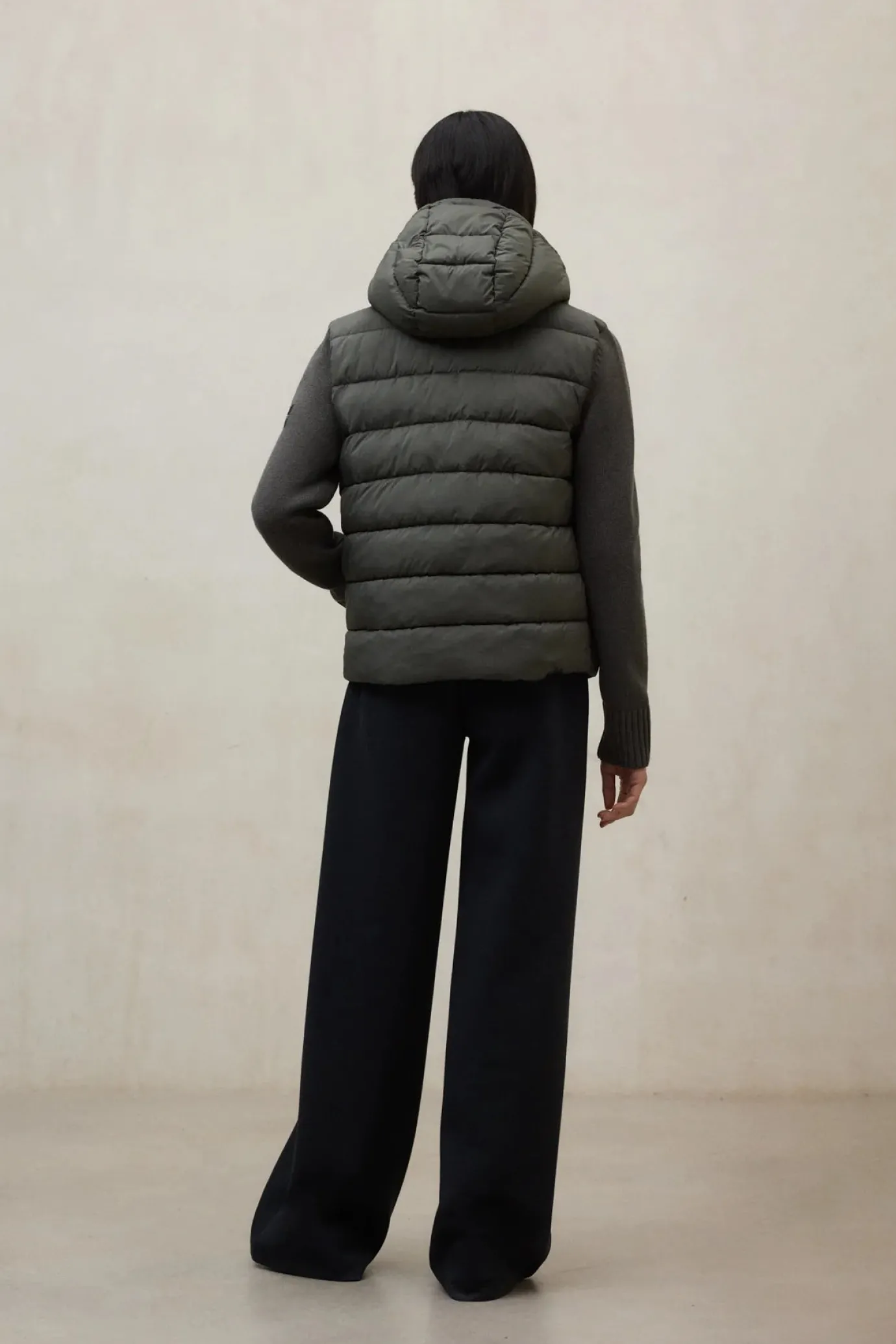 Denali Hybird Jacket in Asterioid Green