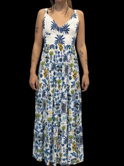 Dina Papercolle Print Dress