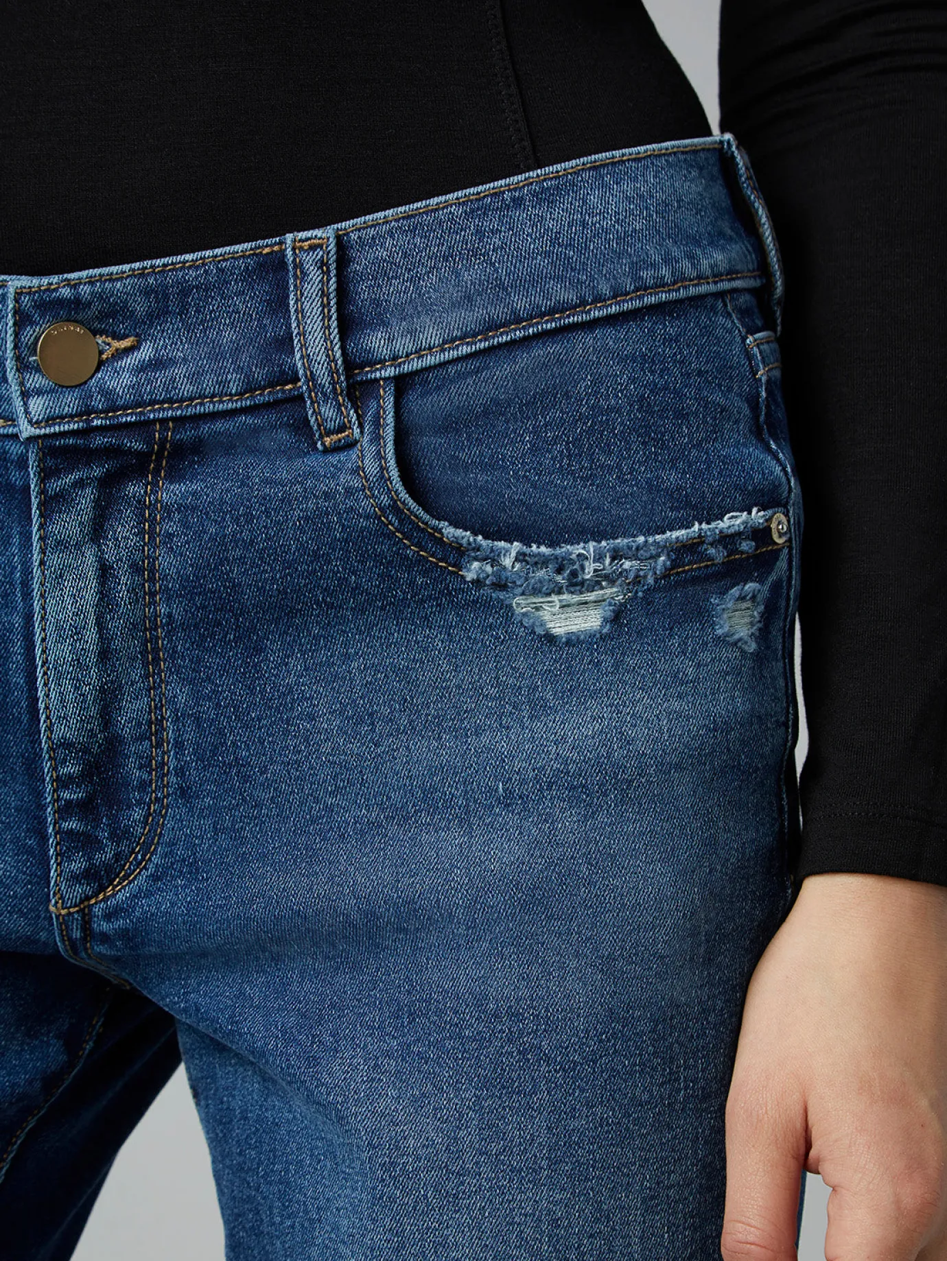 DL 1961 Riley Boyfriend Straight Seaborn