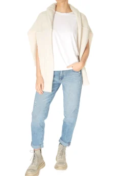 DL 1961 Riley Straight Boyfriend LT Glacier Distressed