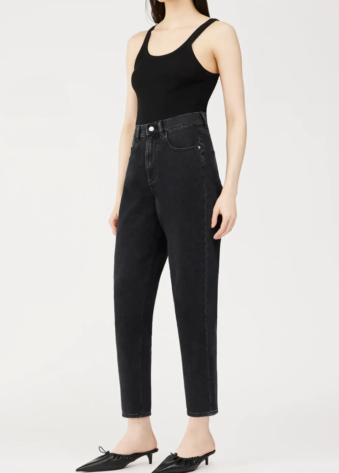 DL 1961 Sydney Girlfriend Tapered Nightshade