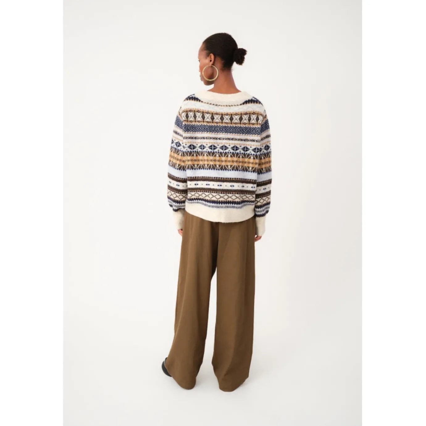 Eli Multi Knit Cardigan