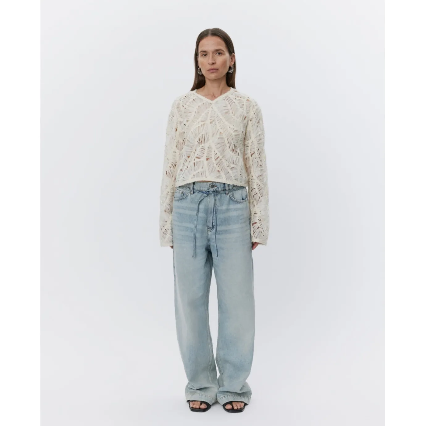 Elijah Vintage Denim Blue Jeans