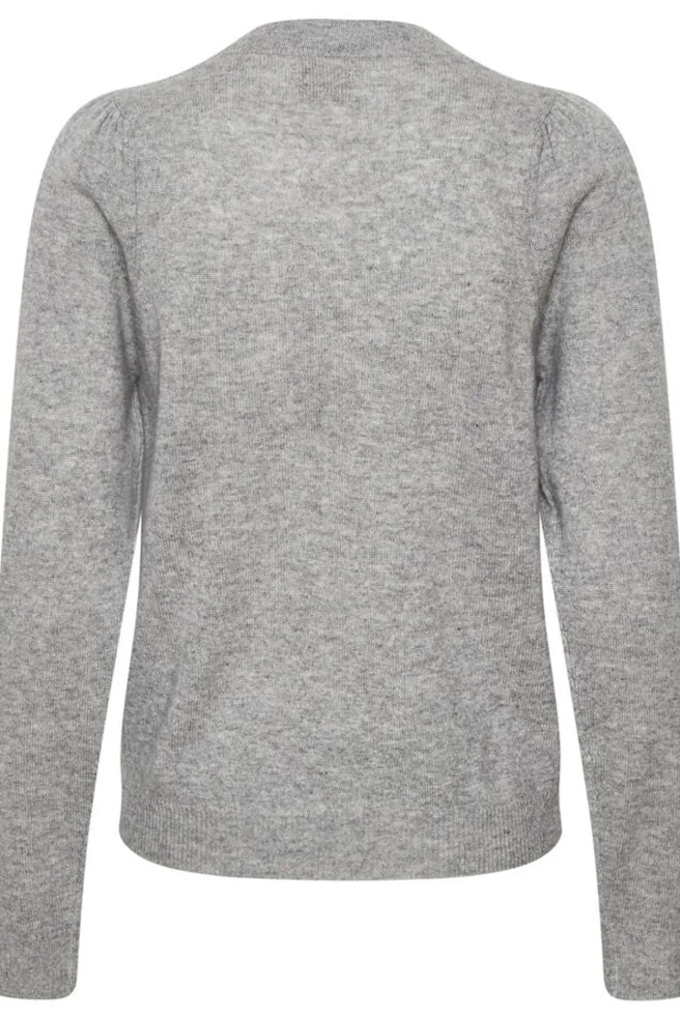 Evina Puff Shoulder Cashmere Sweater