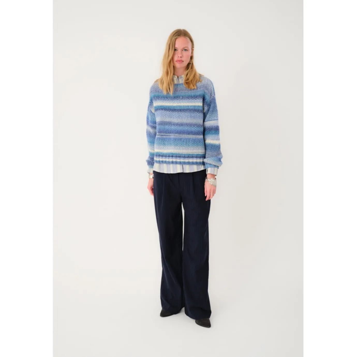 Fairhaven Light Blue Sweater