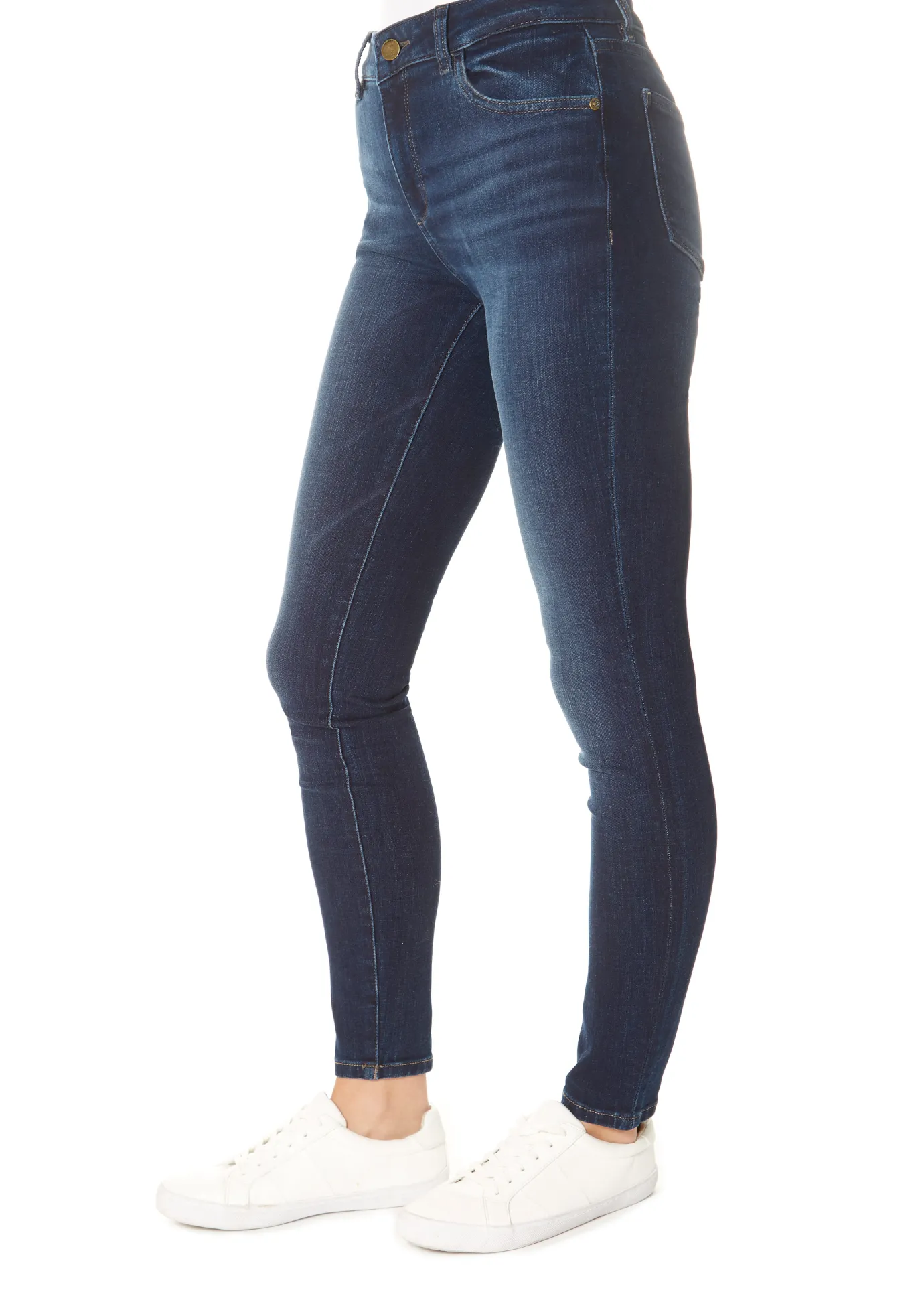 'Florence in Warner' Mid Rise Skinny Jeans
