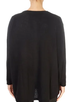'Gillingham' Black Cashmere Cardigan