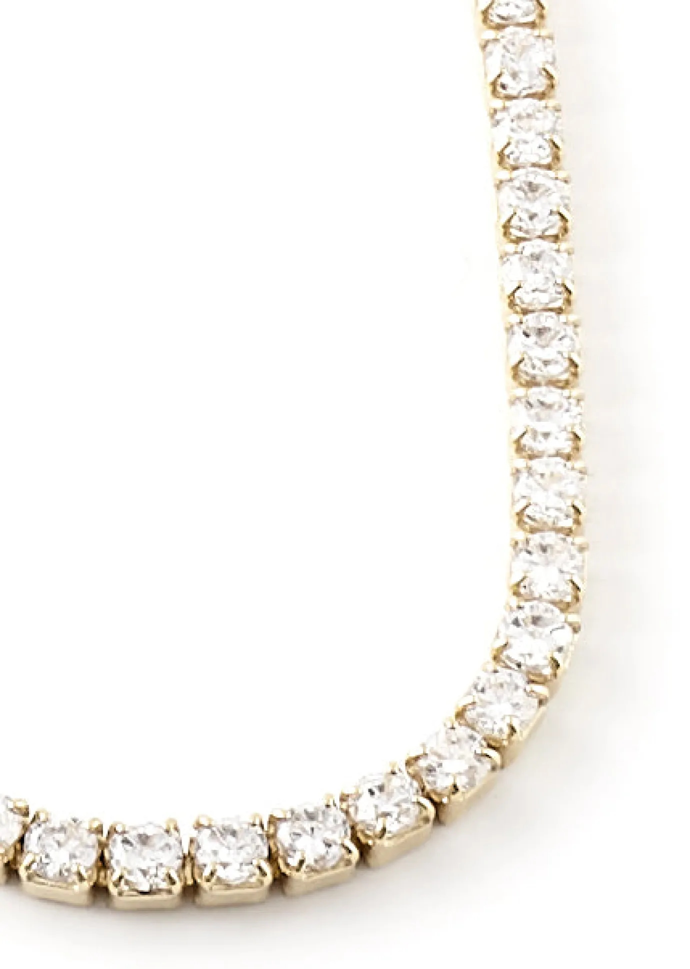 Gold Tennis Bracelet