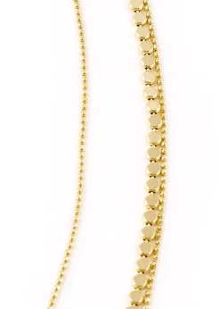 Gold Triple Necklace
