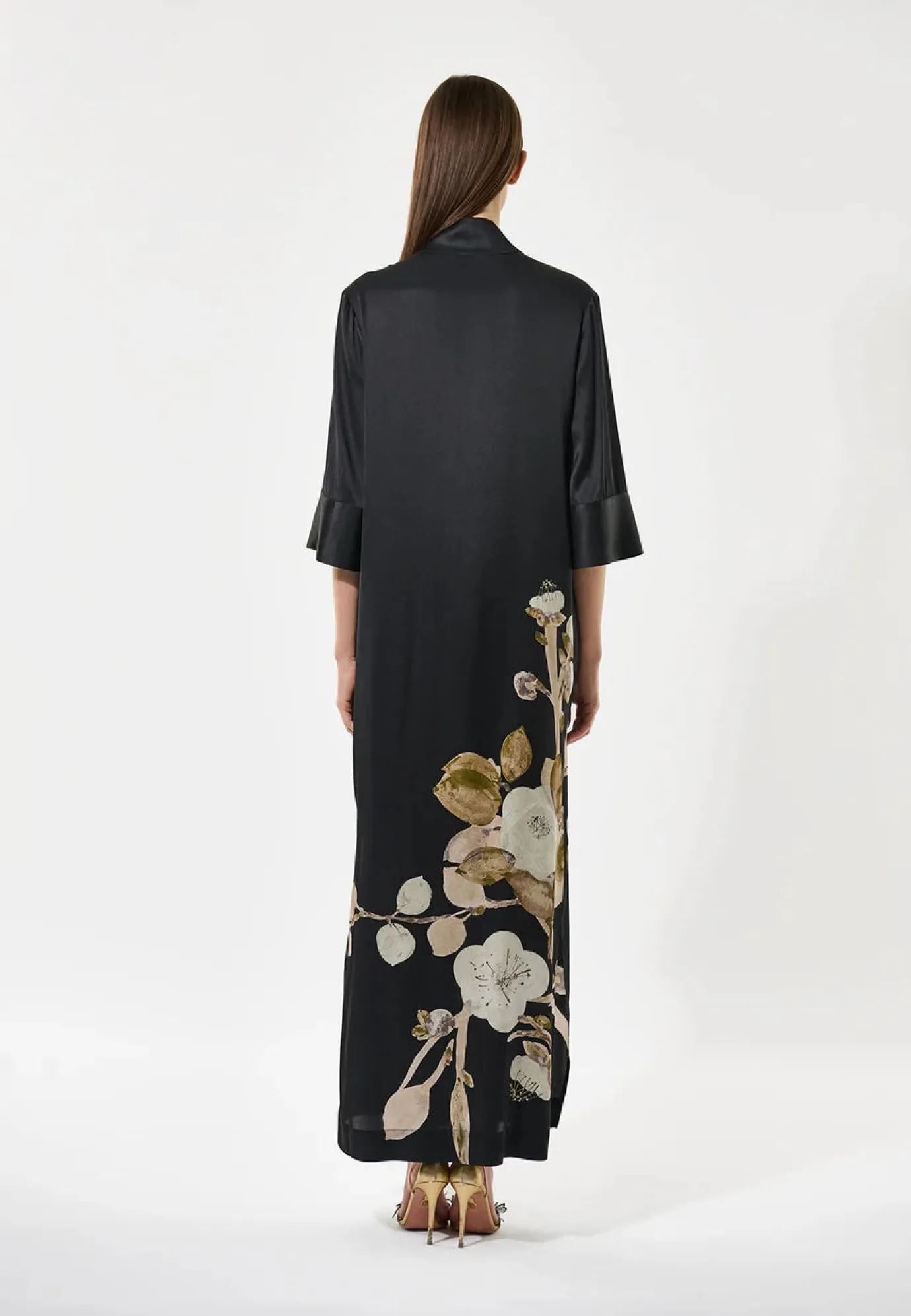 Helga Lotus Kimono Dress